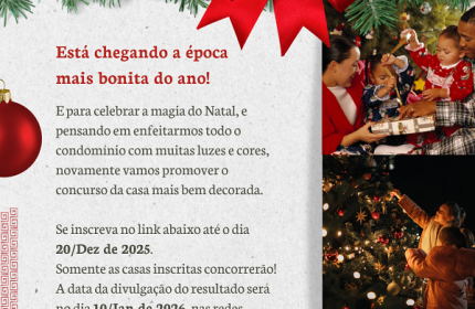 Concurso – da casa mais bem decorada 2025