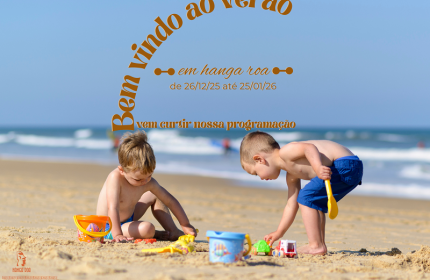 Bem vindo ao verão em Hanga Roa