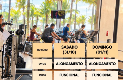 Programação Recreativa/Esportiva – 02 de Novembro...